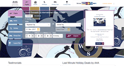 Desktop Screenshot of a4atravel.com